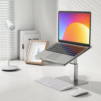 Nastavitelný stojan na notebook Baseus stříbrný (LUJS000012)