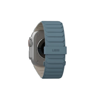 UAG Pathfinder Silicone Double-Sided Magnetic Strap for Apple Watch 42 / 44 / 45 / 46 / 49mm - Gray-Blue