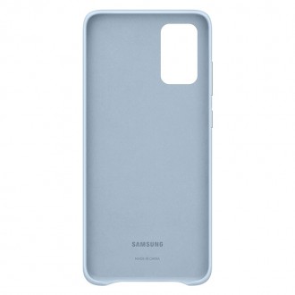 Samsung Kožený Kryt pro Galaxy S20+ Blue (EF-VG985LLE)