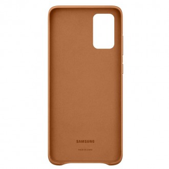 Samsung Kožený Kryt pro Galaxy S20+ Brown (EF-VG985LAE)