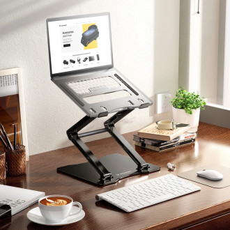Wozinsky WRS-CPY75DSB Laptop Stand Aluminum - Black