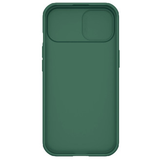 Magnetické pouzdro Nillkin CamShield Pro pro iPhone 15 s krytem fotoaparátu - zelené
