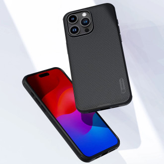 Nillkin Super Frosted Shield Pro Magnetic Case for iPhone 15 Pro - black