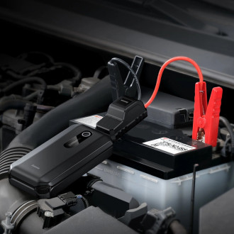 Baseus Power Bank Power Starter Jump Starter 10000mAh 12V (1000A / 500A) power bank + crocodile clips black (CGNL020101)