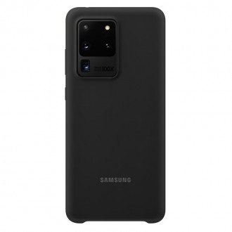 Samsung Silikonový Kryt pro Galaxy S20 Ultra Black (EF-PG988TBE)