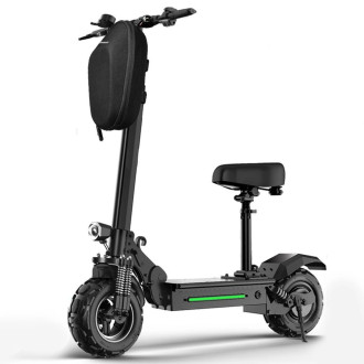 Wozinsky waterproof scooter bar bag scooter bag 4l black (WSB1BK)