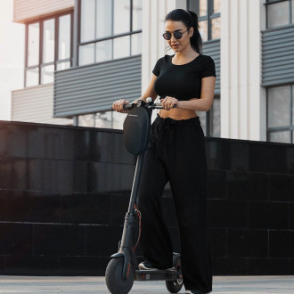 Wozinsky waterproof scooter bar bag scooter bag 4l black (WSB1BK)