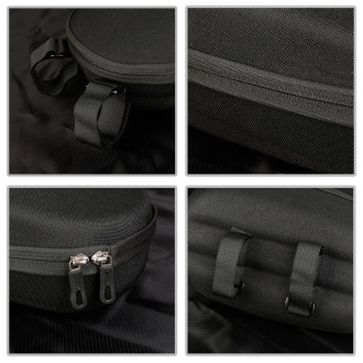 Wozinsky waterproof scooter bar bag scooter bag 4l black (WSB1BK)