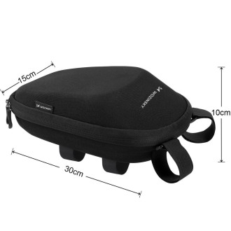 Wozinsky waterproof scooter bar bag scooter bag 4l black (WSB1BK)