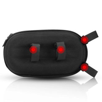 Wozinsky waterproof scooter bar bag scooter bag 4l black (WSB1BK)