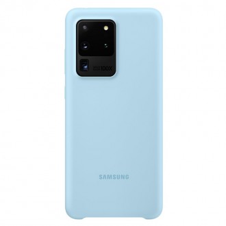 Samsung Silikonový Kryt pro Galaxy S20 Ultra Blue (EF-PG988TLE)