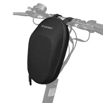 Wozinsky waterproof scooter bar bag scooter bag 4l black (WSB1BK)