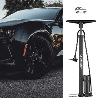 Wozinsky hand pump car bicycle black (WUP-01)