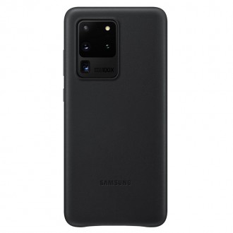 Samsung Kožený Kryt pro Galaxy S20 Ultra Black (EF-VG988LBE)