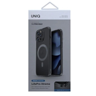 UNIQ etui LifePro Xtreme iPhone 13 Pro Max 6,7" magsafe dymny/smoke