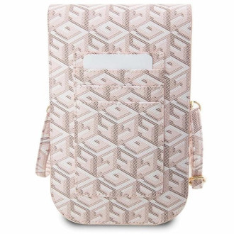 Guess Handbag GUWBHGCFSEP pink/pink GCube Stripe