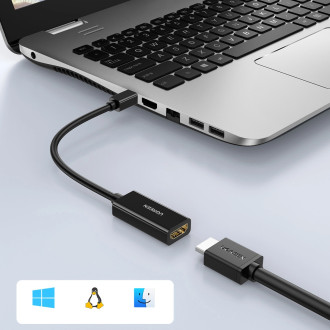 Ugreen MD112 mini DisplayPort - HDMI 4K adaptér - černý