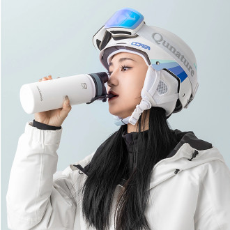 Rockbros 35210029006 bicycle thermal bottle for drinks 620 ml - white