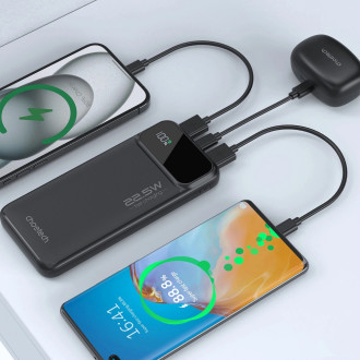 Powerbank Choetech B729 20000mAh 22.5W PD USB-A / USB-C - black