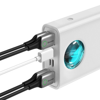 Baseus Amblight powerbank 65W 30000mAh Overseas Edition white (PPLG000102)