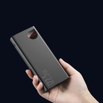 Baseus Adaman powerbank with fast charging 20000mAh 22.5W + USB-A - USB-C 3A cable 0.3m black