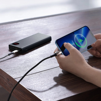 Baseus Adaman powerbank with fast charging 20000mAh 22.5W + USB-A - USB-C 3A cable 0.3m black