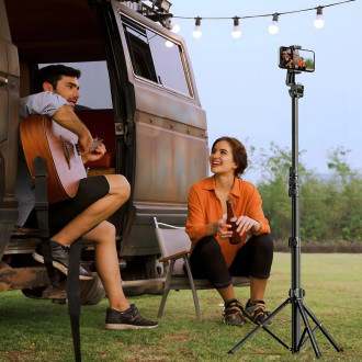 Ugreen LP680 selfie tyč se stojánkem a Bluetooth dálkovým ovládáním 1,8m - černá