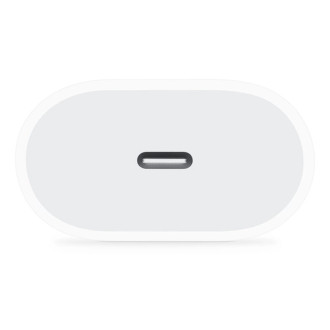 Apple MUVV3ZM/A USB-C 20W wall charger - white
