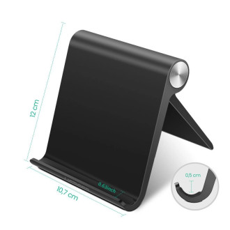 Ugreen LP115 50748 120 x 107 mm desk stand for tablet / phone 4.7-11" - black