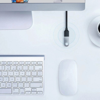 Ugreen USB-A (samec) – prodlužovací kabel adaptéru USB-A (samice) USB 3.0 5 Gb/s 0,5 m černý (US129)