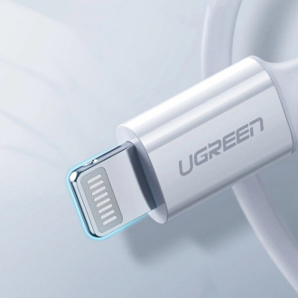 Ugreen cable MFi USB Type C - Lightning 3A cable 0.5 m white (US171)