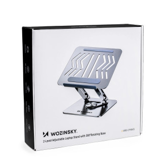 Wozinsky WRS-CPY84SS Aluminum Laptop Stand - Silver