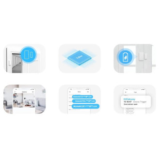 Sonoff SNZB-04 ZigBee wireless window door opening detector white (SNZB-04)