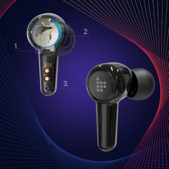 Tronsmart Apollo Air + TWS ANC Bluetooth 5.2 wireless earphones earbuds waterproof black (372359)