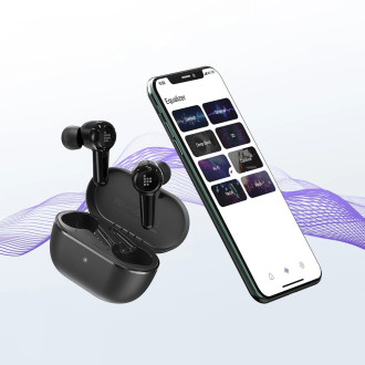 Tronsmart Apollo Air + TWS ANC Bluetooth 5.2 wireless earphones earbuds waterproof black (372359)