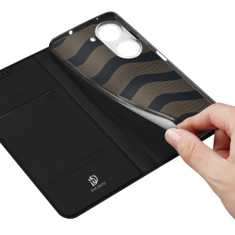 Dux Ducis Skin Pro case for Asus Zenfone 9 flip cover card wallet stand black