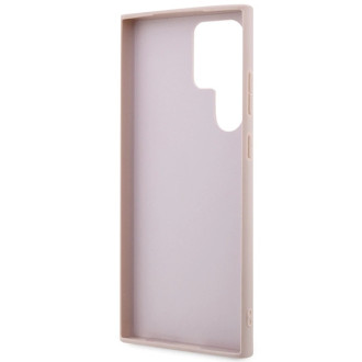 Guess GUHCS23LG4GLPI S23 Ultra S918 pink/pink hard case 4G Stripe Collection