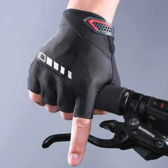 Rockbros S143-BK XL cycling gloves with gel inserts - black