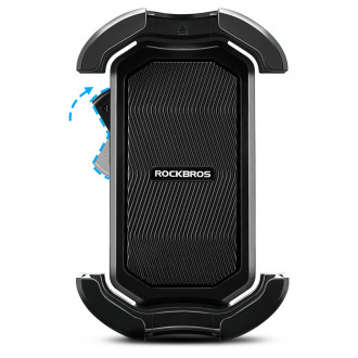 Rockbros 25210032001 phone holder for handlebar bike - black