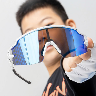 Rockbros Kids Cycling Glasses, Polarized, UV Protection, Black