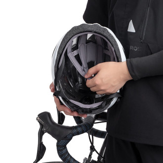 Rockbros Bike Helmet with Built-in Light - Pink