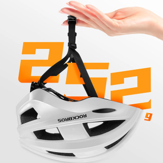 Rockbros Bike Helmet with Built-in Light - Pink