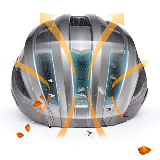 Rockbros Bike Helmet with Built-in Light - Pink