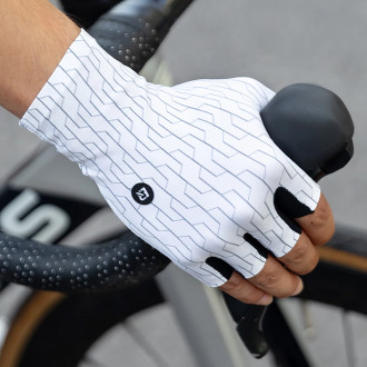 Rockbros Road Cycling Gloves Size: XL - White/Black