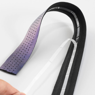 Rockbros EVA Handlebar Tape &quot;Shark&quot; Pattern - Black