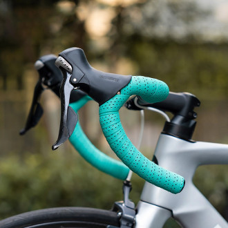 Rockbros Perforated Silicone Handlebar Tape - White
