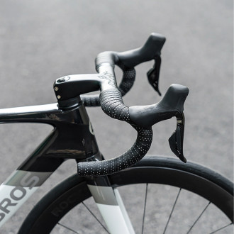 Rockbros PU Handlebar Tape &quot;Velour&quot; Pattern - Grey