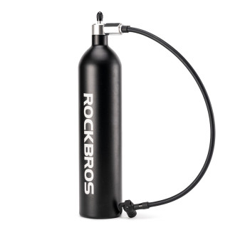 Rockbros Tubeless Tire Inflator 200 PSI 1.2l - Black
