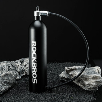 Rockbros Tubeless Tire Inflator 200 PSI 1.2l - Black