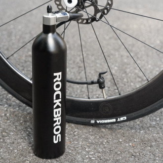 Rockbros Tubeless Tire Inflator 200 PSI 1.2l - Black